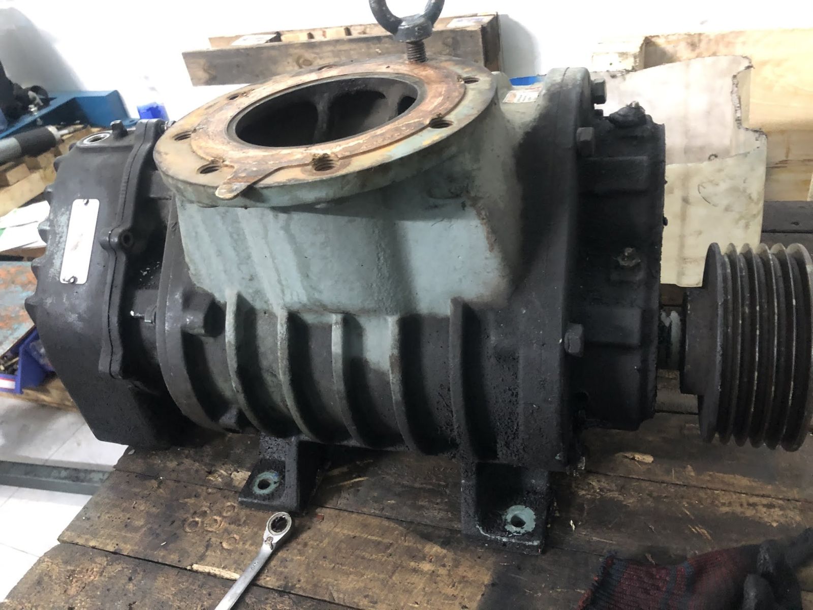 Sửa chữa máy thổi khí